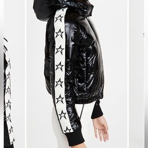 Perfect Moment Black Star Jacket / Puffer Ski Snow Coat Medium